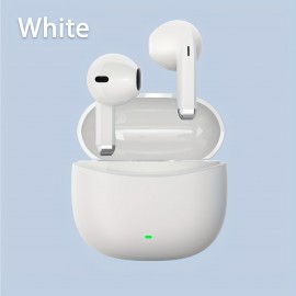 Wireless Earbuds: Touch Controls & HD Calling, Featuring Ultra-Long Battery, Noise Cancellation, and Seamless Wireless Connectivity - Ideal for Lifestyle & Gaming | Modern Aesthetic Design