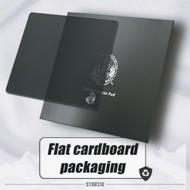 Extra Large Gaming Mouse Pad, 50% Thickened, 490*420mm*5mm XSOFT Ultra Thick Rubber Base, with Both Elasticity and Non-slip, Ultra Fine Fiber Surface, Smooth and Durable, Speed Enhancing, Stable Operation, Suitable for All Mice, Highly Recommended for FPS and Esports, Exquisite Flat Packaging