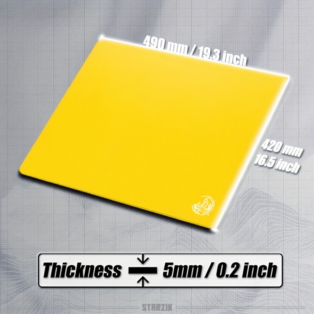 Extra Large Gaming Mouse Pad, 50% Thickened, 490*420mm*5mm XSOFT Ultra Thick Rubber Base, with Both Elasticity and Non-slip, Ultra Fine Fiber Surface, Smooth and Durable, Speed Enhancing, Stable Operation, Suitable for All Mice, Highly Recommended for FPS and Esports, Exquisite Flat Packaging