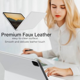 Suitable for 12.9-inch iPad Pro Keyboard Case (2022/2021/2020/2018), Wireless Wireless Keyboard with Touchpad, Backlight, Detachable Magnetic Ultra-thin Split