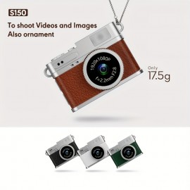 [Mini Camera] An Exquisite And Cute Mini Camera, a Small Portable Photography Gadget. This Retro, Mini Wearable Photography Device Comes. It Features Switchable Filters, a Flash, And Video Recording Capabilities, Equipped with a 0.96-Inch IPS Screen And an LED Fill Light. It Is an Essential Choice for Holiday Gifts And Birthday Presents, Portable Camera, Travel Photography, Compact Camera, Mini Gadget, Retro Design, Durable Construction, Highquality Lens, Without memory card