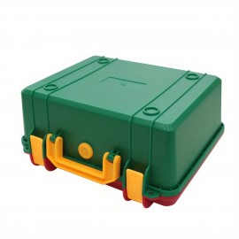 [Waterproof & Shockproof] 1-Pack Waterproof & Shockproof Protective Equipment Hard Carry Case | 280x240x130mm | PP Material | Waterproof & Shockproof | Camera, Photography, Travel, Electronic Digital Products | Blue/Black