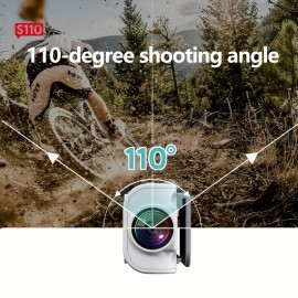 [FPV Glasses Camera] FPV Glasses Camera Wearable Vlog Camera with 2.7K HD Video, 0.96