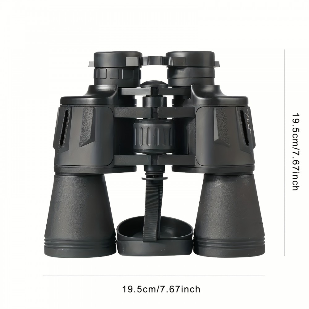 [High-Definition Binoculars] 10x50 High-Definition Binoculars with FMC Multi-Layer Coating | Ideal for Bird Watching, Sports Events, Hunting - Includes Carrying Case and Shoulder Strap