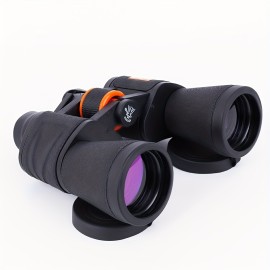 [High-Definition Binoculars] 10x50 High-Definition Binoculars with FMC Multi-Layer Coating | Ideal for Bird Watching, Sports Events, Hunting - Includes Carrying Case and Shoulder Strap