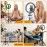 10-Inch Ring Light with 43-Inch Selfie Stick Tripod, LED Ring Light with Stand And Mobile Phone Holder, Compatible with Mobile Phones, Cameras