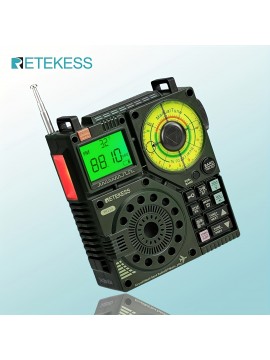 Portable Radio AM FM, Retekess TR112 Shortwave Radio Receiver, AIR VHF AM FM SW WB Multiband Radio Receiver