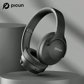 [Picun ANC Headphones] Picun Active Noise Cancelling Headphones | 100 Hours Playtime Wireless Over Ear Headphone for Travel, Home, Office with ENC
