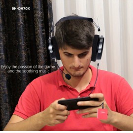 JR70-354 Over-Ear Headphones Hi-Fi Stereo Sound, Lightweight And Comfortable Protein Ear Pad Cover