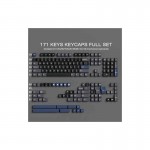 Hyekit PBT Keycaps - YMK Profile, Double Shot, 75% 172 Keys, Cherry Gateron MX Cool for Dark Night, Keyboard Upgrade, Typing Experience, Ergonomic Design, Sleek Keycap Set, Durable Keycaps, Precision Shot, Backlit Compatible, Mechanical Keyboards