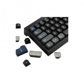 Hyekit PBT Keycaps - YMK Profile, Double Shot, 75% 172 Keys, Cherry Gateron MX Cool for Dark Night, Keyboard Upgrade, Typing Experience, Ergonomic Design, Sleek Keycap Set, Durable Keycaps, Precision Shot, Backlit Compatible, Mechanical Keyboards