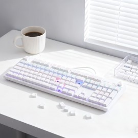 ProTurn Tactical Key Matrix, Mechanical Keyboard, Keyboard for Computer, Ergonomic Keyboard, Computer Keyboard, Typing Keyboard, Home Office, Compact Keyboard, Durable Keys, Wired Keyboard, Usbpowered Keyboard, Tech Enthusiasts, Gaming Keyboard