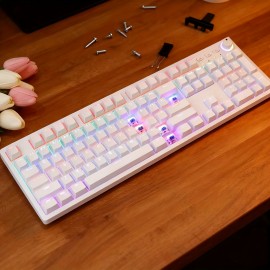 ProTurn Tactical Key Matrix, Mechanical Keyboard, Keyboard for Computer, Ergonomic Keyboard, Computer Keyboard, Typing Keyboard, Home Office, Compact Keyboard, Durable Keys, Wired Keyboard, Usbpowered Keyboard, Tech Enthusiasts, Gaming Keyboard