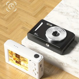 New 1 Camera Home Camera CCD Campus Digital Camera HD Front And Rear Dual Camera Retro Card Travel Photography And Video Recording Can Be Equipped with 32G Memory Card - Multi-Color, Digital Camera, Camera For Photography/photo