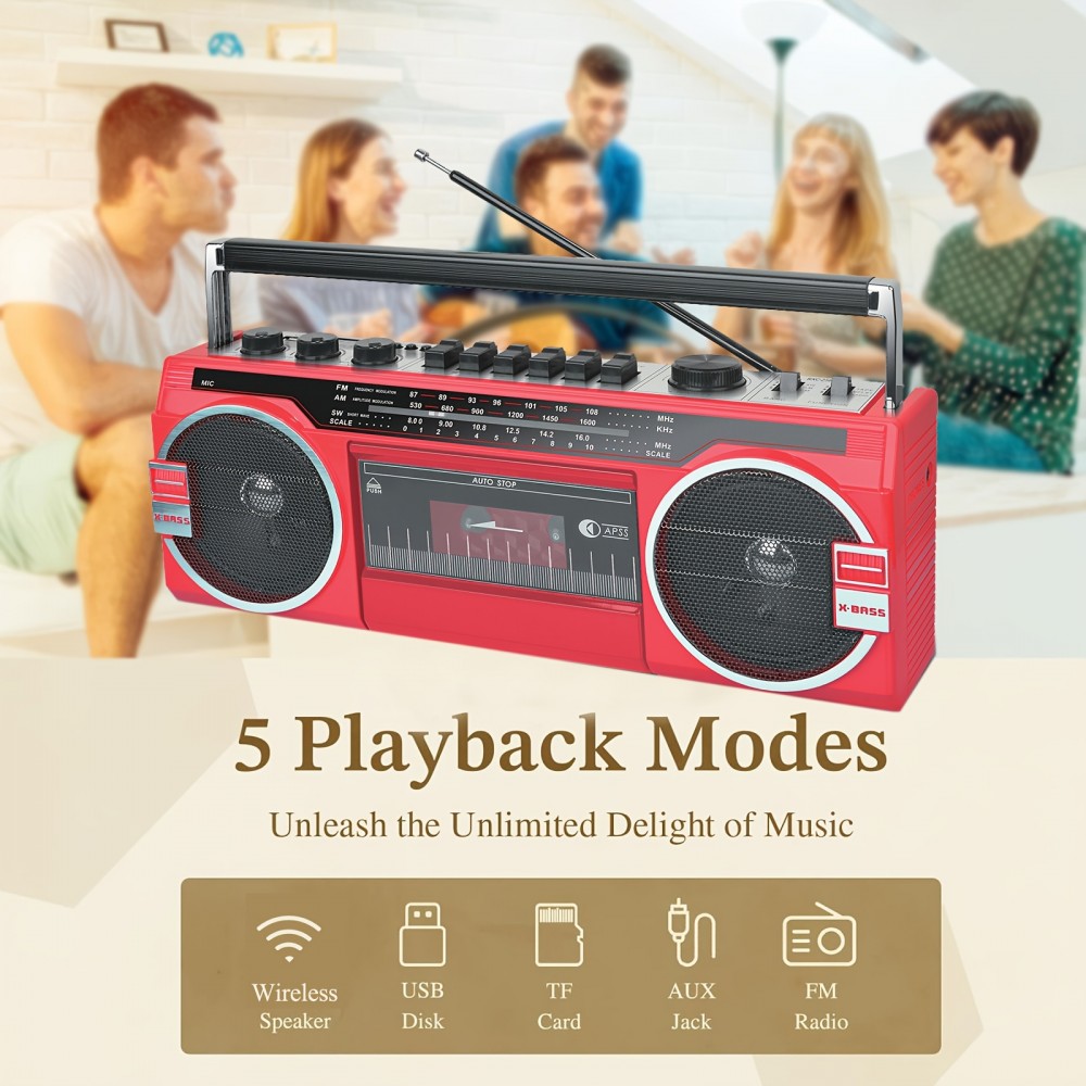 Wireless Speaker, 1000W Portable Wireless Speaker with Colorful Lights, Double Subwoofer Heavy Bass, FM Radio, MP3 Player, Loud Stereo Speakers for Home Outdoor Party Camping, Outdoor Music, Home Entertainment, Sleek Speaker, Modern Audio, Durable Build, Robust Construction, Bass Boost, Fm Radio Speaker, Wireless Speaker Strong Sound, Speaker Wireless Wireles, Subwoofer Speaker